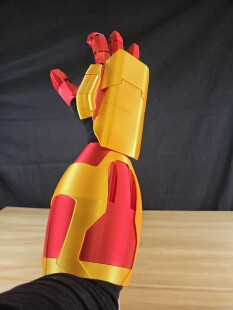 IRON MAN钢铁侠可活动关节机械臂可穿戴cos道具3D打印