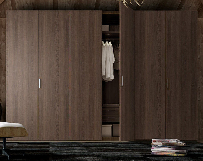 武汉整体衣柜定制 现代简约风格 进口板材