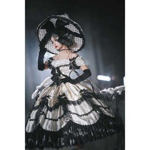 截团展示 HQ幻祈HinanaQueena巴黎夜莺lolita裙