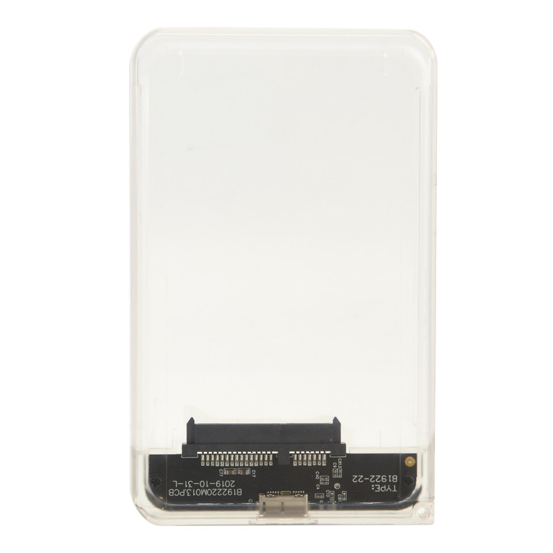 USB3.0 투명 모바일 하드 드라이브 상자 2.5인치 노트북 하드 드라이브 상자 SATA 직렬 하드 드라이브 솔리드 스테이트 SSD