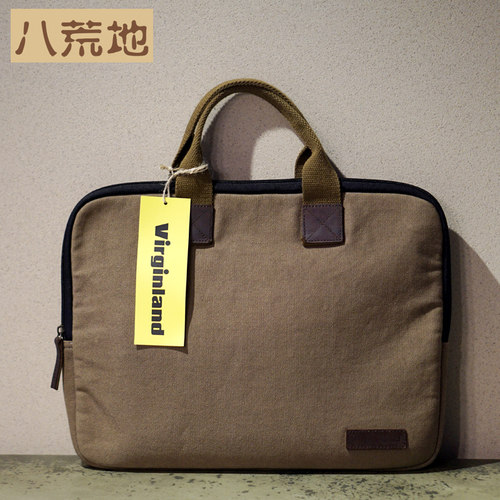 笔记本小众复古轻便防震电脑包