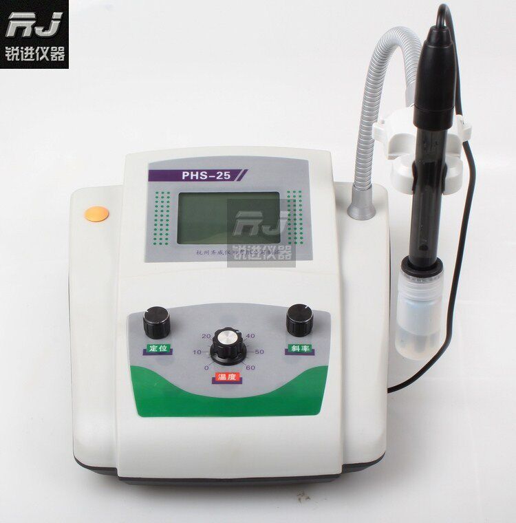 【齐威PHS-25/2C/3C台式数显PH计酸度计酸碱度测试仪实验室泳池图片