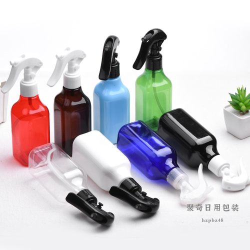 200ml毫升长颈方形喷雾瓶H03款H05款小老鼠喷头清洁剂小喷壶PET瓶