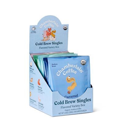美国代购Chamberlain Coffee 混合口味冷萃10包装挂耳咖啡