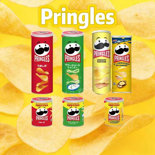 日本直邮品客酸奶油洋葱芝士薯片