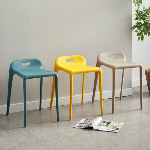塑料凳子餐椅等位凳时尚创意