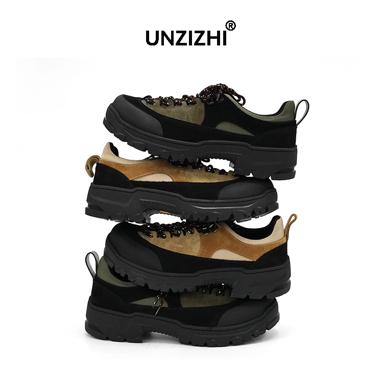 2025年新款厚底户外登山鞋男女款