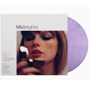 泰勒斯威夫特 Taylor Swift Midnights 薰衣草紫胶 黑胶唱片LP