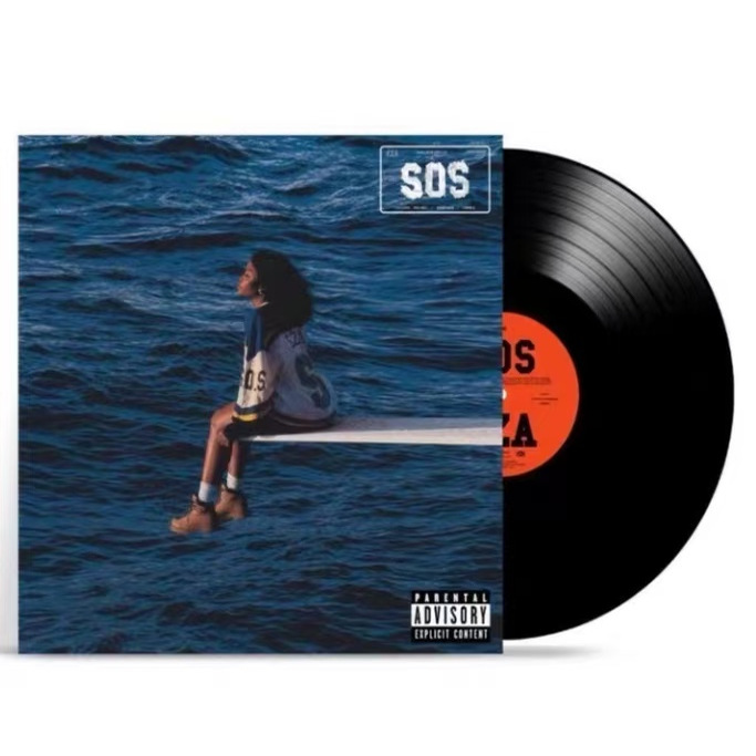 诗莎 SZA SOS 第二张录音室专辑 R&B 节奏蓝调 黑胶唱片2LP