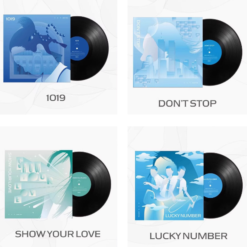 全新正版 蔡依林实体专辑《1019》限量黑胶唱片LP 2024全新 4款选