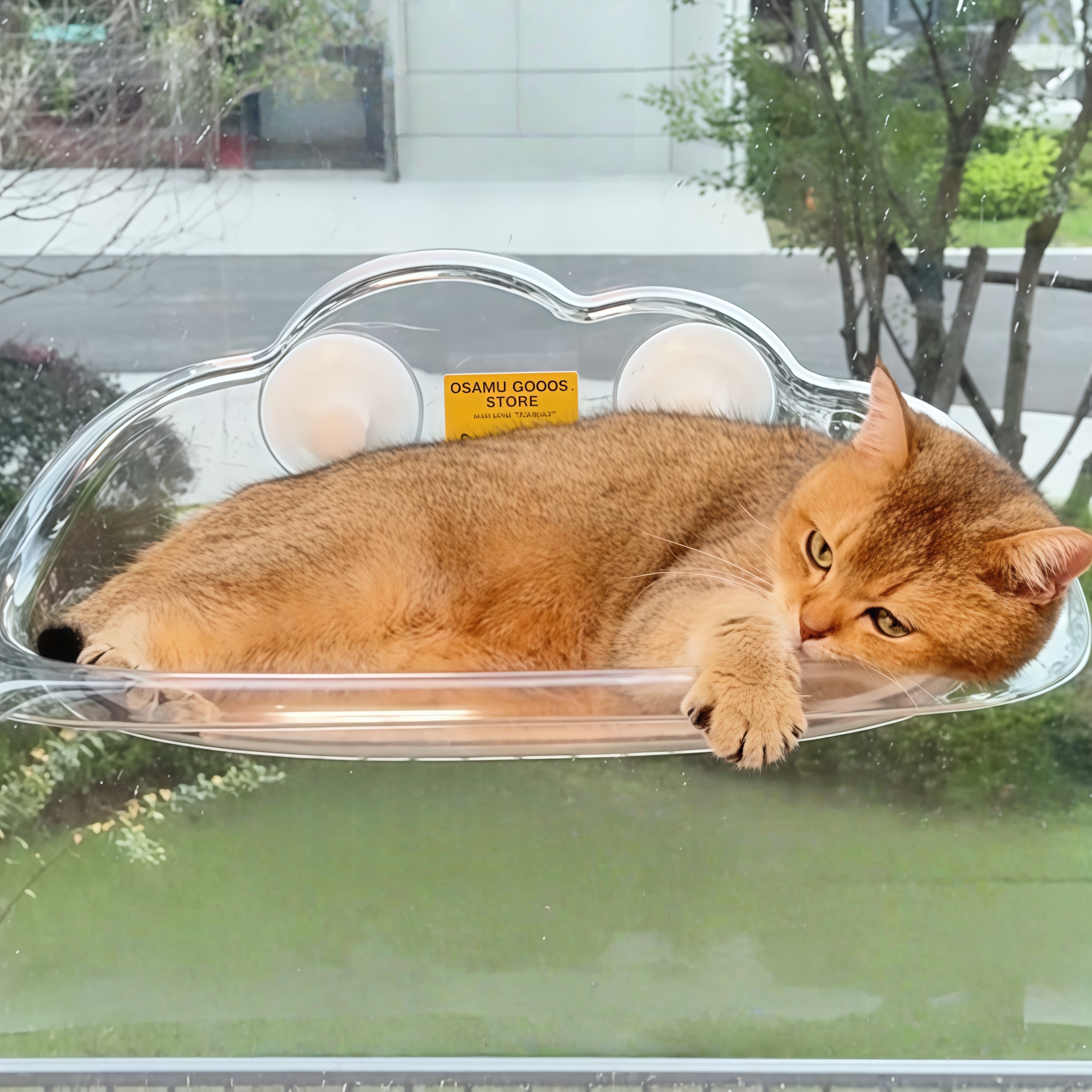 橘猫：这个云端宝座本喵承包了！