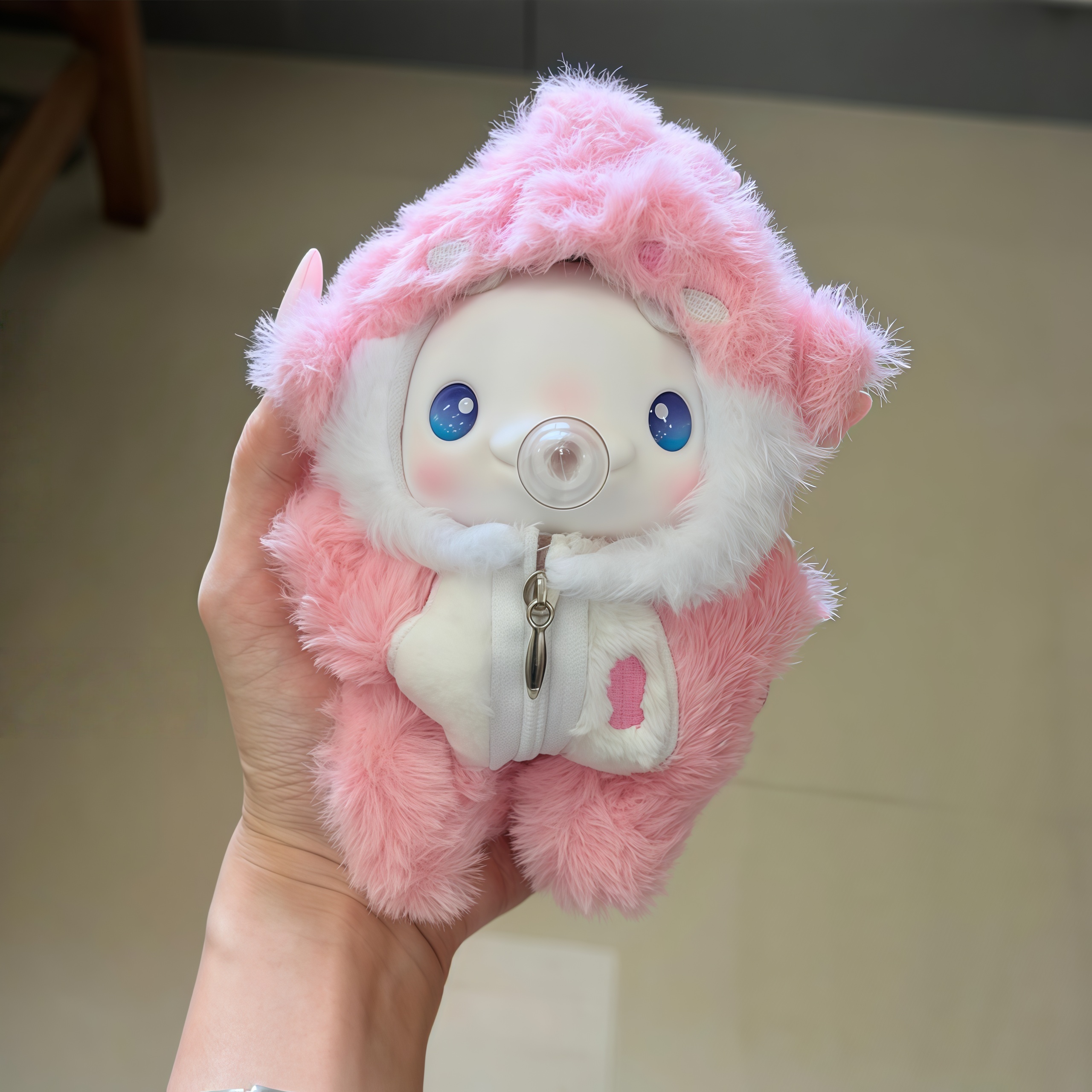 【变小鲨鱼】吹泡泡大湾鸡衣服泡泡鸡娃衣10cm全运会吉祥物周边