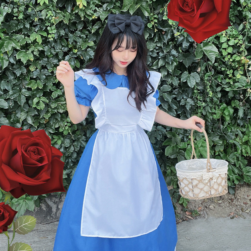 万圣节爱丽丝女仆Lolita公主裙