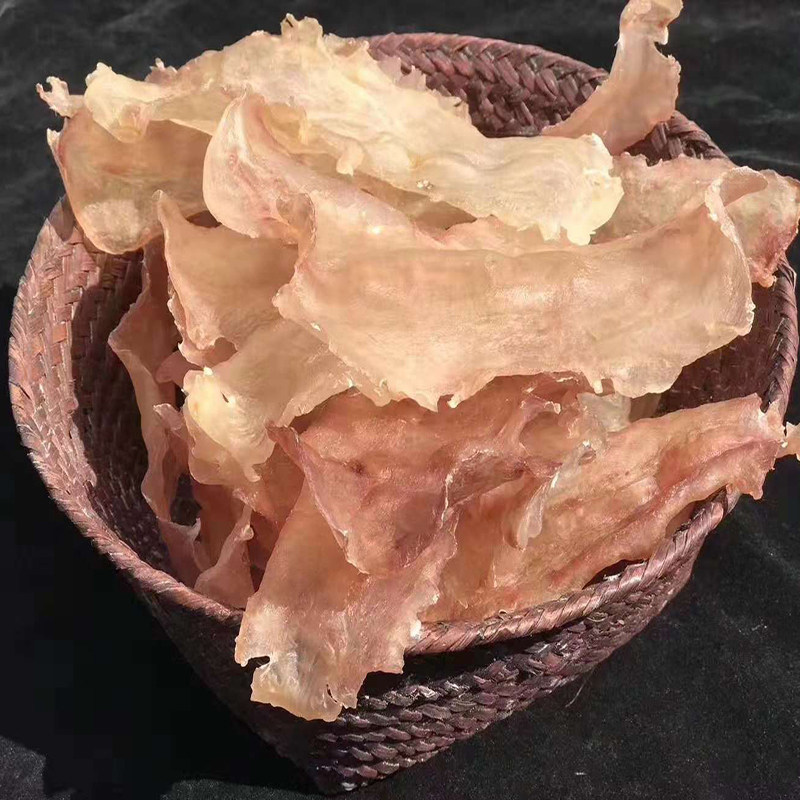 x西兰花胶鱼胶真品干货不腥 北海鳕鱼肚胶孕妇月子高蛋白滋补煲汤