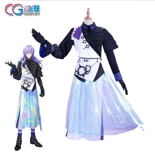 CGCOS的小铺虚拟偶像Vtuber彩虹社英雄组星导晶 cosplay服装男女