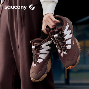 Saucony索康尼SURGE SPIKES 80S女薄底复古运动鞋休闲潮流通勤鞋