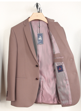 金利来西装外套男秋冬季商务修身时尚正装男士西服MZT22361003-57