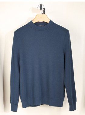 金利来男装羊绒衫男士半高领纯羊绒2023新款毛衣MRMF56914139-88