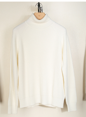 金利来男装毛衣2024冬季新款可翻高领羊毛针织衫MHSG21914037-10