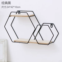 Черный комбинированный шестигранник