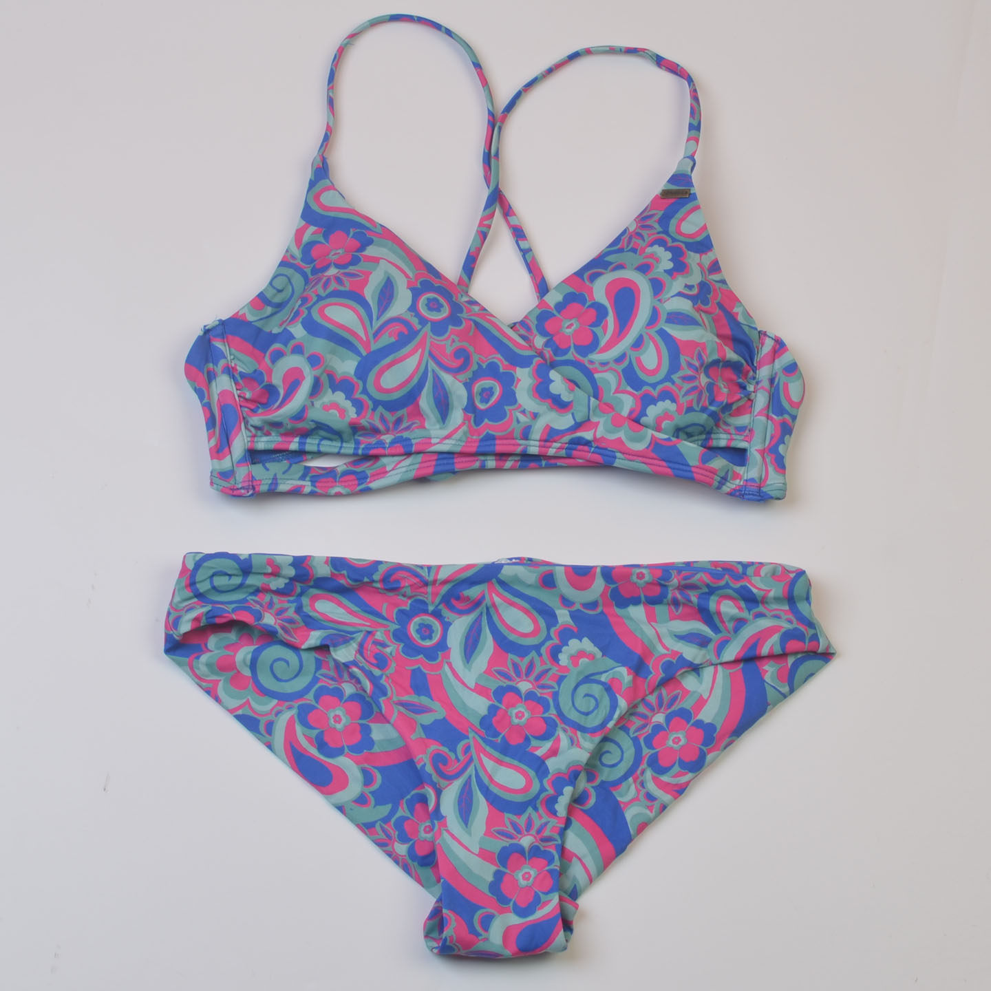 澳洲冲浪品牌O家度假性感显瘦修身印花比基尼bikini时尚泳装女