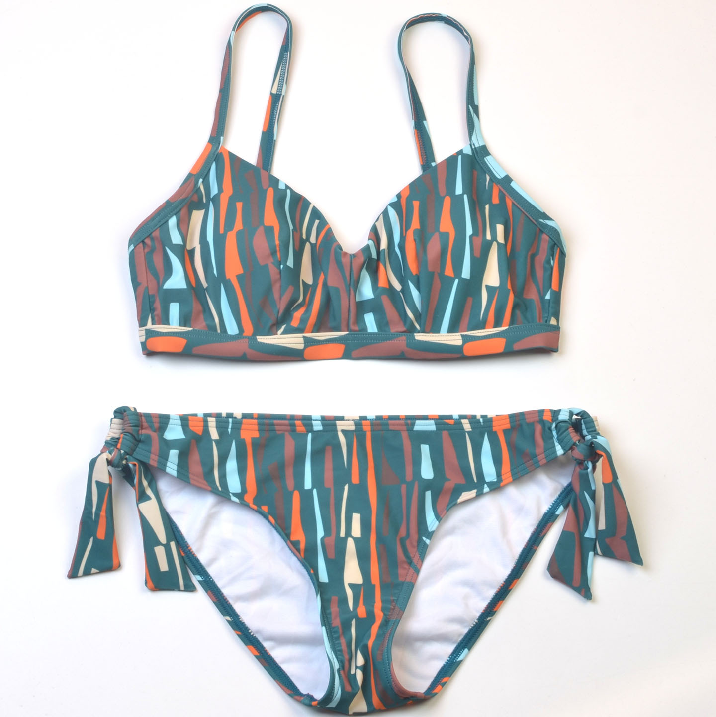 荷兰品牌BAR**时尚性感分体比基尼泳衣bikini舒适温泉女带钢圈