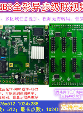 LED显示屏炫蓝光TF-QB101NW  TF-QB030NW TF-RB23 网口全彩控制卡