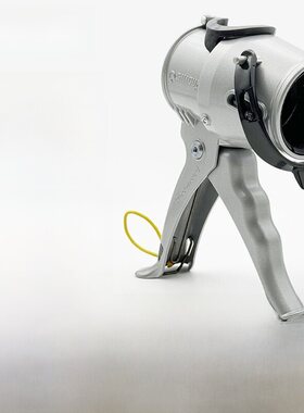 以色列进口siligun紧凑型玻璃胶枪短小自断胶强推力防滴漏填缝