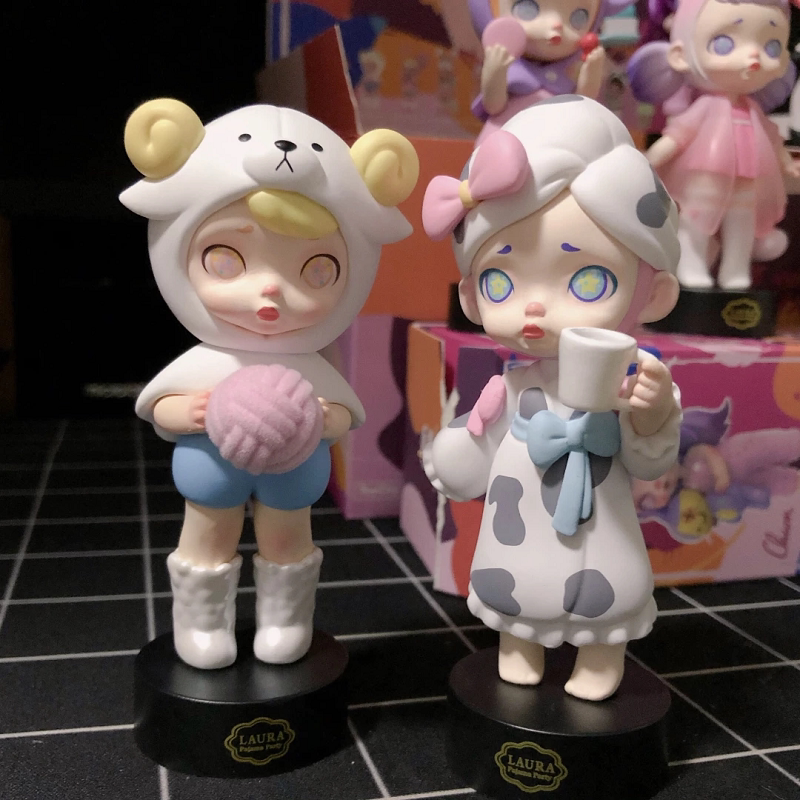 正品laura劳拉睡衣盲盒第三弹整套确认款公仔手办摆件少女独角兽