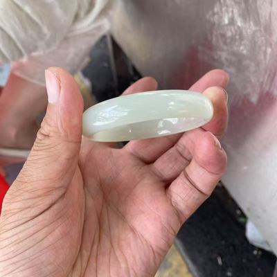 和田玉晴水手镯冰晴水手镯浅晴水手镯新中式朋友礼物国风平安手镯