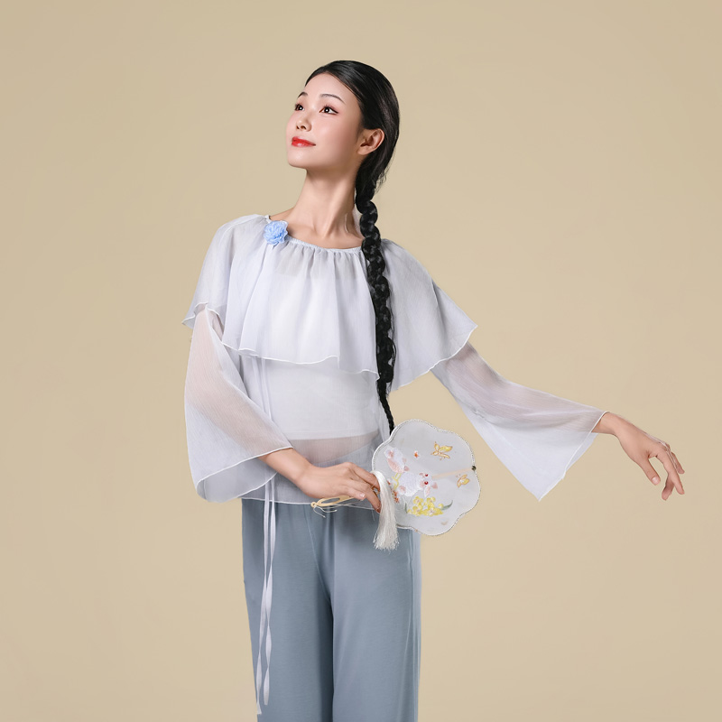 一城一舞古典舞身韵纱衣