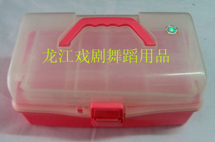 化妆盒戏剧化妆盒装饰盒油彩盒子粉胭脂盒子(中号)