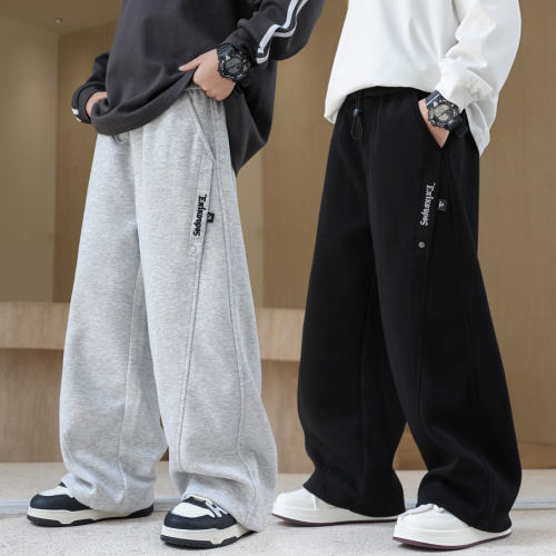 男童运动裤秋季中大童宽松休闲裤