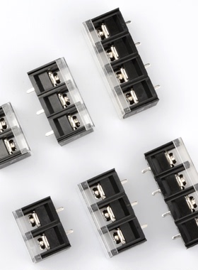 KF78C 带盖 2P/3P/4P/5P/6P/7P/89/10P 间距13MM 栅栏式接线端子