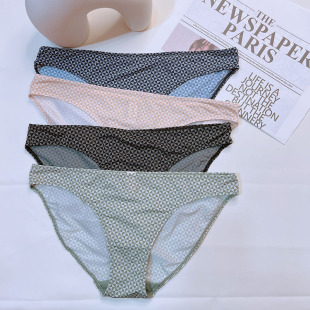 【亚星家】大码内裤女速干夏薄款包臀欧美高叉不卡大腿低腰三角裤