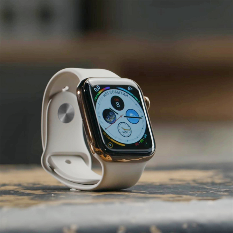 适用苹果Applewatch8S9运动型硅胶表带se手表带腕带iWatch7/6/5/4