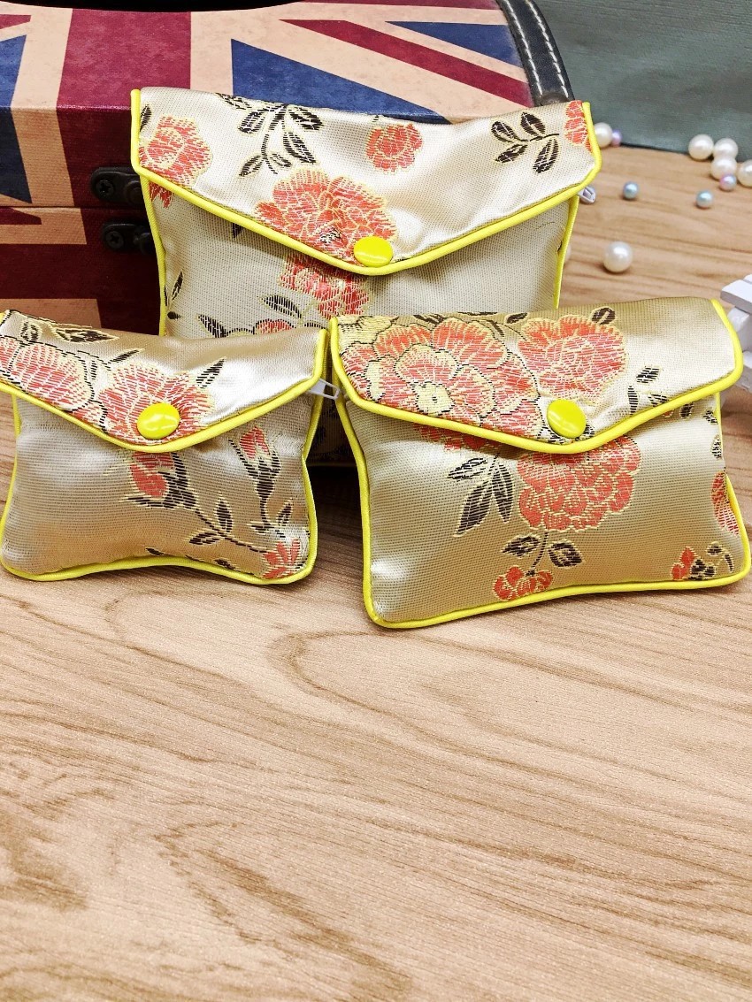珠宝首饰袋锦囊拉链包布袋子