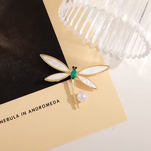 蜻蜓胸针女潮个性西装毛衣胸花配饰大衣外套别针防走光配饰