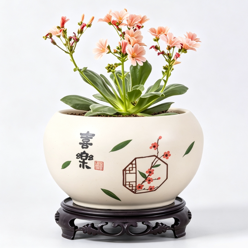 客厅简约花盆陶瓷家居暖居创意