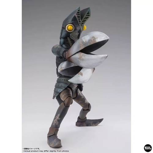 万代SHF初代奥特曼巴尔坦星人60周年战损版