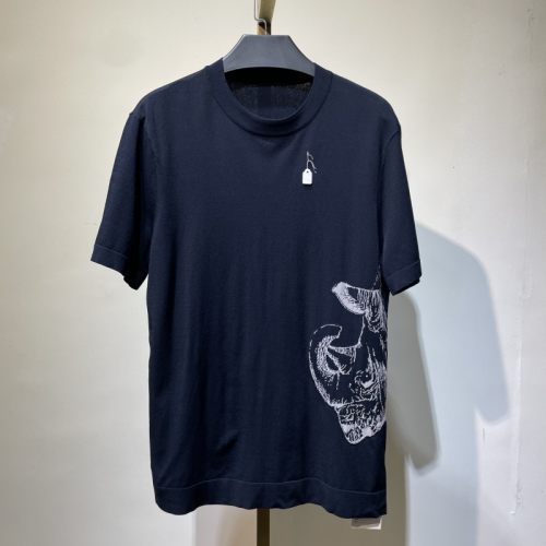 CM194 170码 男士春秋薄款圆领短袖时尚休闲款百搭上衣