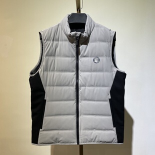 W16 实用单品！男女可穿！男士新款秋冬内穿羽绒马甲外套 高二夫