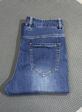 AK119雅家新款牛仔裤男士修身中青年  商务休闲百搭长裤子390