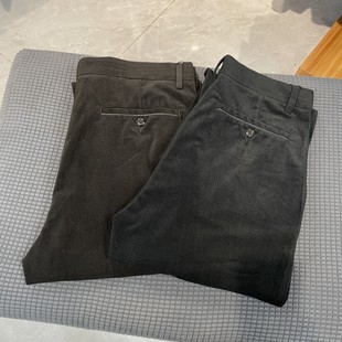 LY10-492D 男士秋冬新款商务休闲裤 春秋宽松直筒裤子