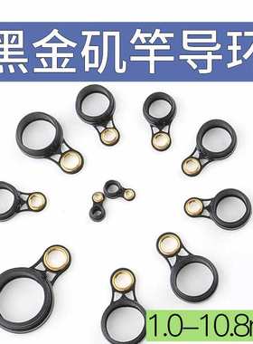 镶金导眼金色改装导线环