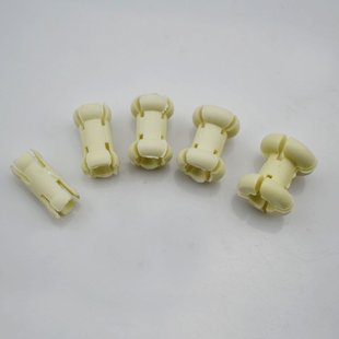 中通轮膨胀螺丝塑料套中通改装配件DIY改中通手竿改装中通竿配件