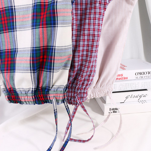 夏款大码女士全棉睡裤手感柔软