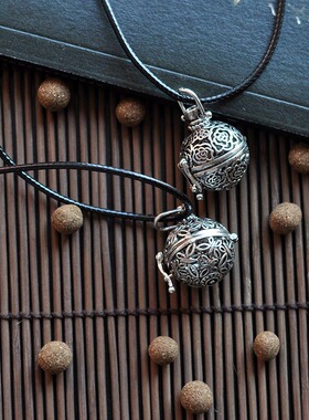 古风可打开古方手工冷香丸合香珠香囊球随身项链汉服挂饰持久香熏