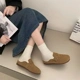 女2025新款 春夏季 拖鞋 勃肯鞋 女外穿厚底一脚蹬包头博肯半拖鞋 博肯