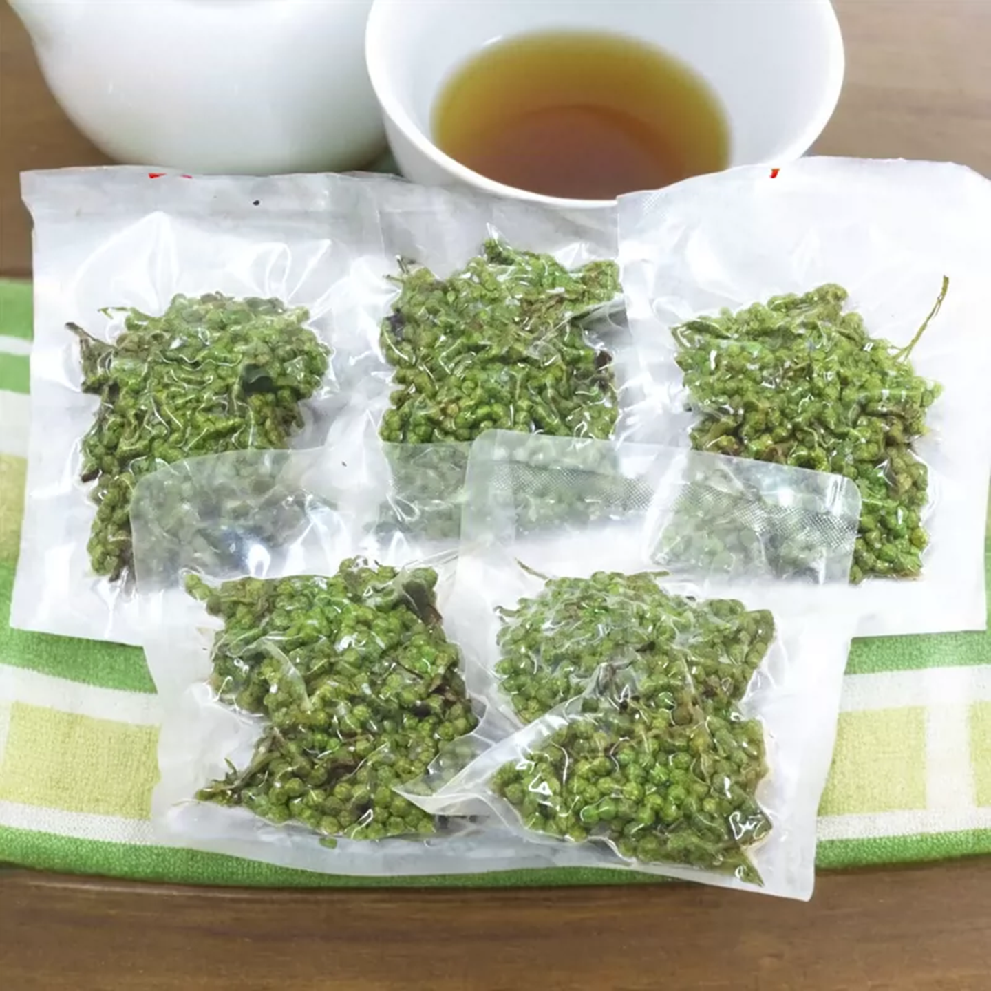 家庭用九叶青真空装保鲜花椒100g*5袋鲜青花椒椒藤椒 一份5袋包邮